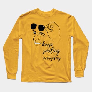 happy life Long Sleeve T-Shirt